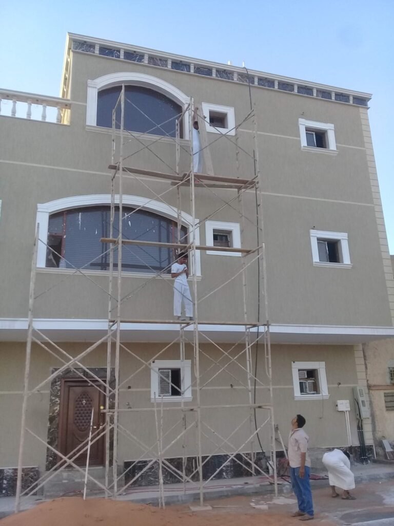 ترميم واجهات منازل تبوك